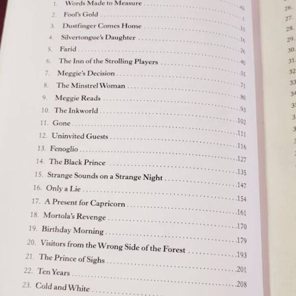 Inkwell Hardcover Book By: Cornelia Funke #A48 - Picture 5 of 8